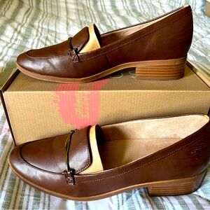 Naturalizer Women Ridley Memory Foam Loafer, Cinnamon 11 Wide